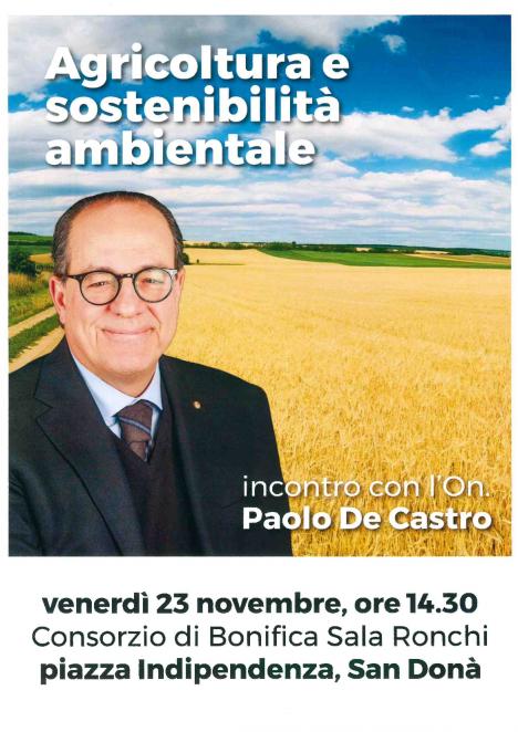 locandina incontro De Castro